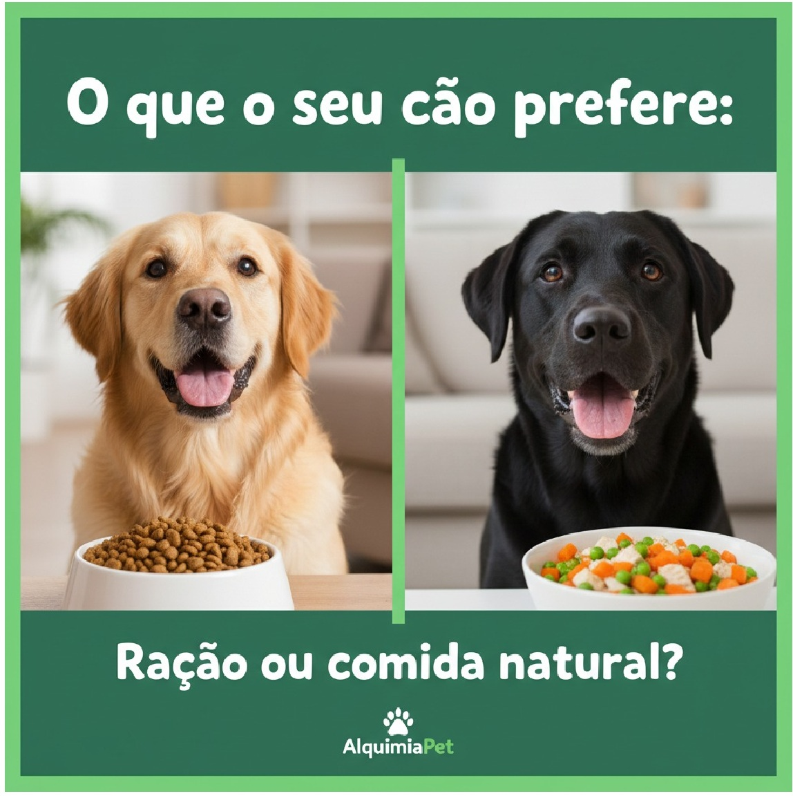 O que seu cão prefere?